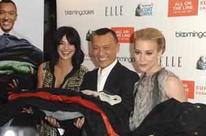 Jessica Szohr New York Cares Coat Drive at Bloomingdales in New York City On November 30, 2011 