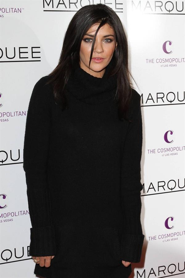 Jessica Szohr attends the grand opening of the Marquee Nightclub in the Cosmopolitan on December 30, 2010 in Los Angeles