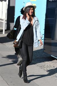 Jessica Szohr Shopping at Kitson, West Hollywood - December 20, 2012