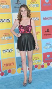 Jillian Clare Variety's Power of Youth in LA on September 15, 2012