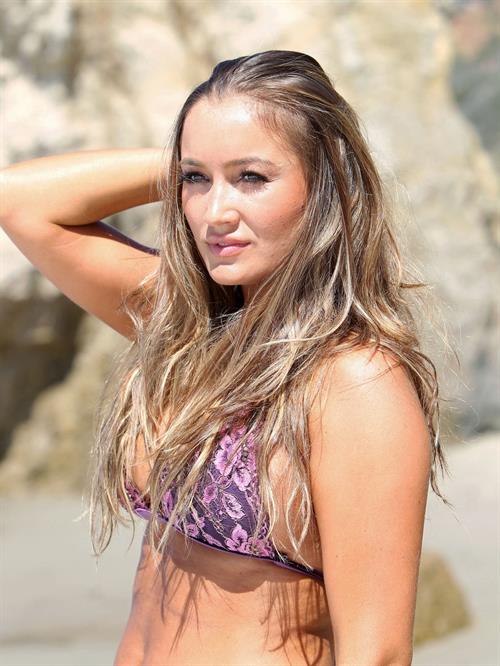 Marta Krupa - Bikini candids in Santa Monica August 7, 2012 