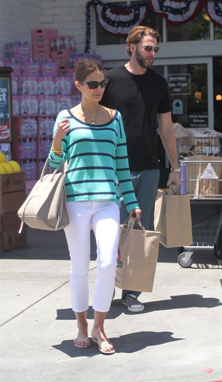 Jordana Brewster - Bristol Farms in Hollywood - July 7, 2012