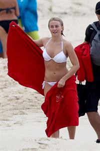 Julianne Hough bikini candids in St Barts 1/4/13  