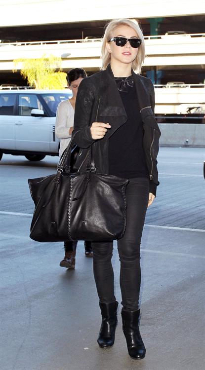 Julianne Hough at LAX Airport 1/28/13 