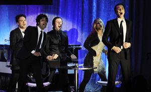 Kaley Cuoco attends 19th annual A Night at Sardis on March 16, 2011 