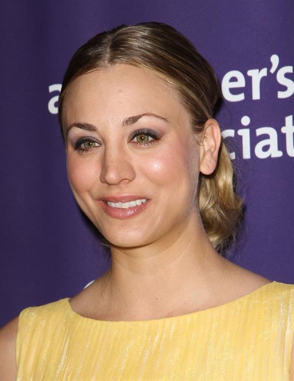 Kaley Cuoco 20th anniversary of the Alzheimers Association on March 21, 2012