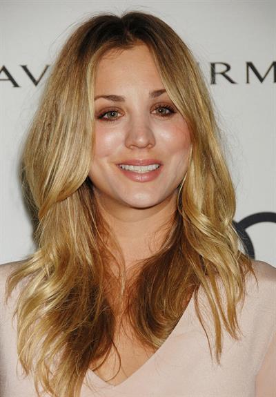 Kaley Cuoco Emmy week kick off cocktail party at Cecconis restaurant on September 11, 2011 