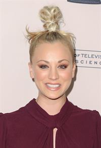 Kaley Cuoco attending the Academy of Television Arts Sciences at Leonard H Goldenson Theatre on February 18, 2010 