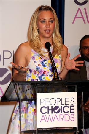 Kaley Cuoco People's Choice Awards 2013 Nomination Announcements (November 15, 2012) 