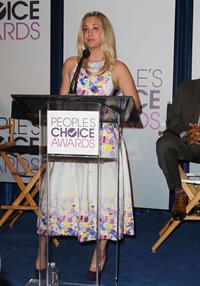 Kaley Cuoco People's Choice Awards 2013 Nomination Announcements (November 15, 2012) 