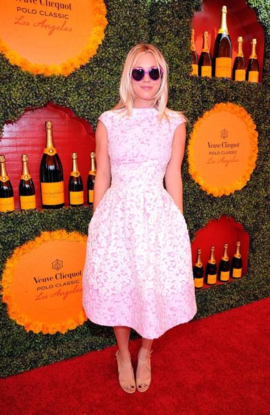 Kaley Cuoco 3rd Annual Veuve Clicquot Polo Classic in LA October 6, 2012 
