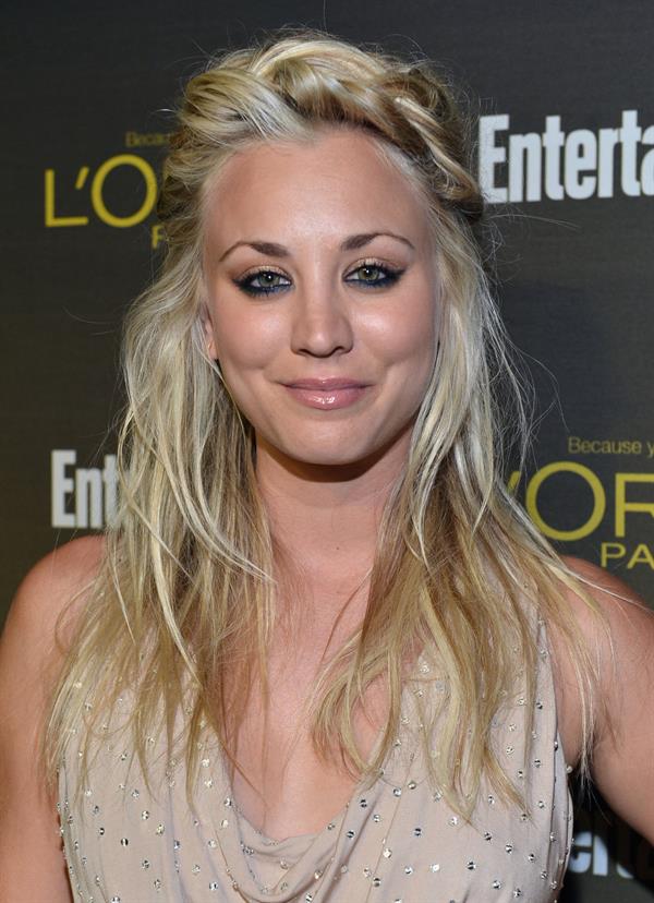 Kaley Cuoco  Entertainment Weekly Pre-Emmy Party Presented By L'Oreal Paris in Hollywood - September 21, 2012 