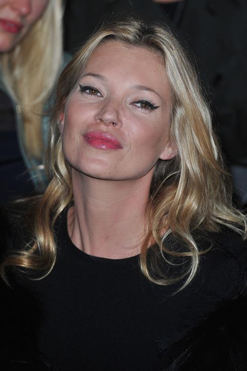Kate Moss Christian Dior Fashion Show during Paris Fashion Week October 1, 2010 