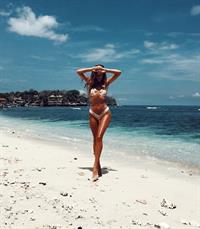 Stacey Tonkes in a bikini