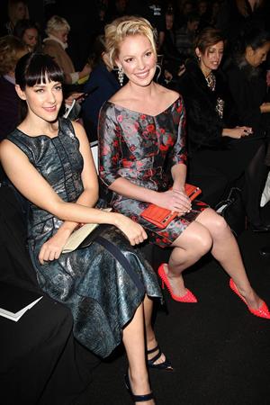 Katherine Heigl REVLON Sponsors J Mendel for NY Fashion Week Fall/Winter 2013 February 13, 2013