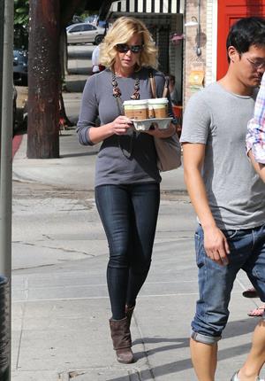 Katherine Heigl leaving Little Dom's restaurant Los Feliz October 6, 2012 