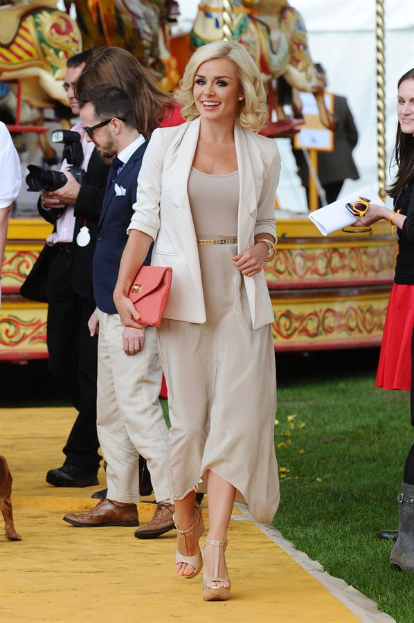 Katherine Jenkins - Veuve Clicquot Gold Cup Final at Cowdray Park Polo Club in Midhurst, England - July 15, 2012
