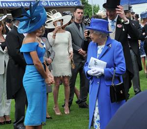 Katherine Jenkins - Investec Derby Festival in Epsom England (June 2, 2012)