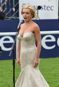 Katherine Jenkins - Investec Derby Festival in Epsom England (June 2, 2012)