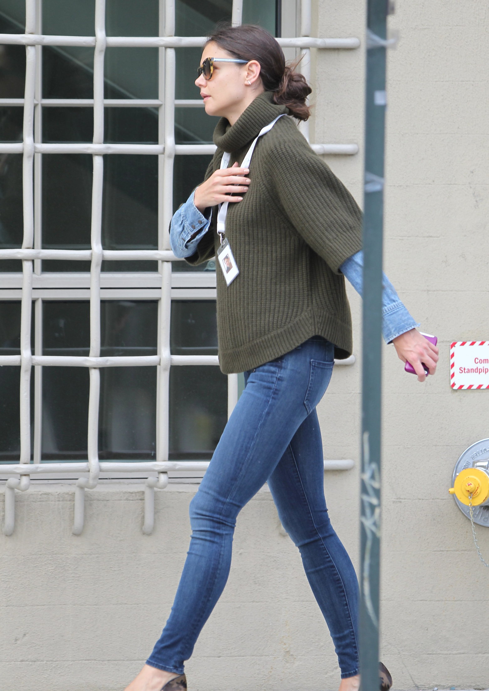 Katie Holmes in New York 10/11/13  