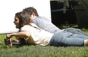 Katie Holmes Pictures Katie Holmes Films  Mania Days  in Washington Square Park (May 21, 2013)