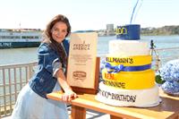 Katie Holmes At Pier 84 to Celebrate Hellmann`s 100th birthday At an Event Benefiting Feeding America 