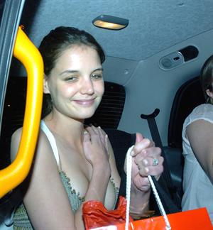 Katie Holmes At Stella McCartneys Store 1st Birthday in London 5/25/04 