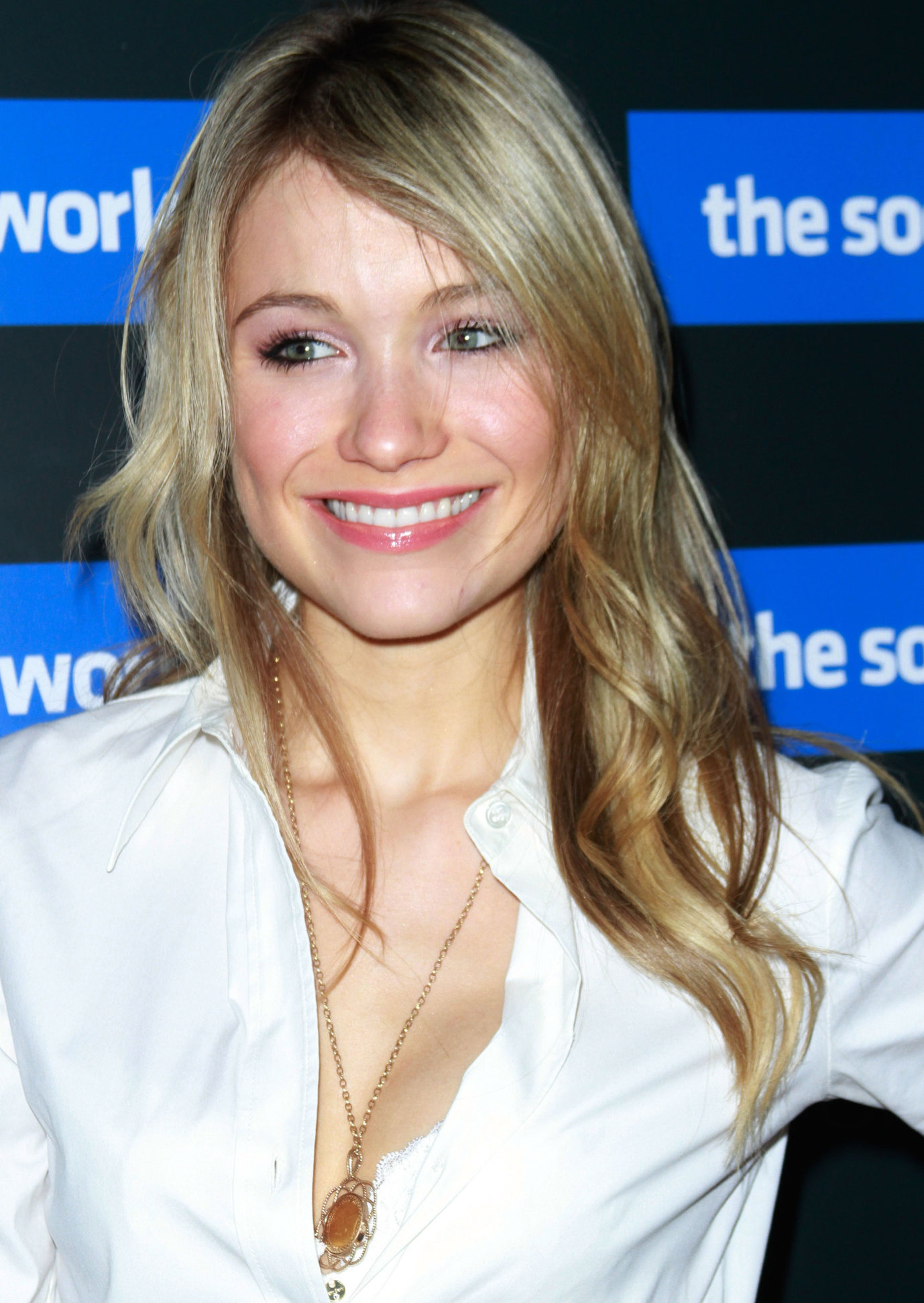 Katrina Bowden the Social Network New York Screening on September 29, 2010 