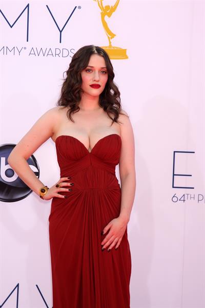 Kat Dennings - 64th Primetime Emmys Nokia Theatre LA Sept 23, 2012