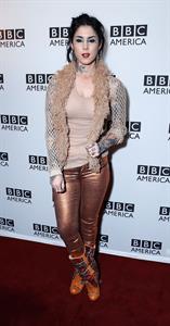 Kat Von D BBC America Premiere Screening Of BWild Things With Dominic Monaghan Jan 9, 2013 