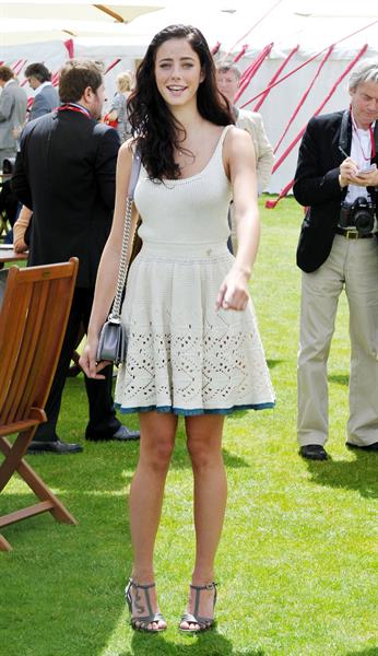 Kaya Scodelario - Cartier Queens Cup Polo at Smiths Lawn Windsor on June 17, 2012