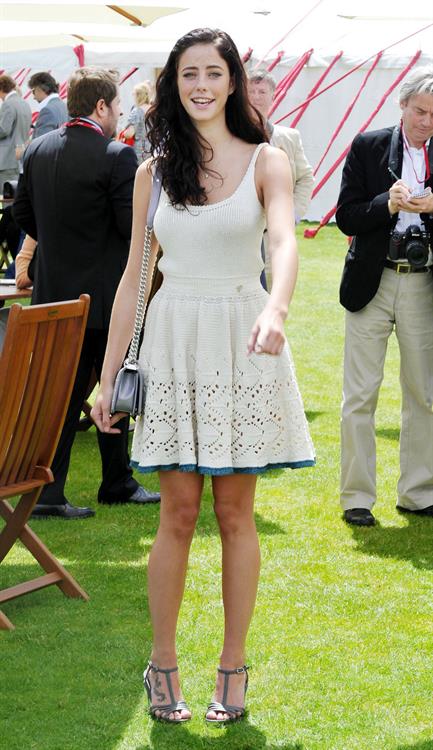 Kaya Scodelario - Cartier Queens Cup Polo at Smiths Lawn Windsor on June 17, 2012