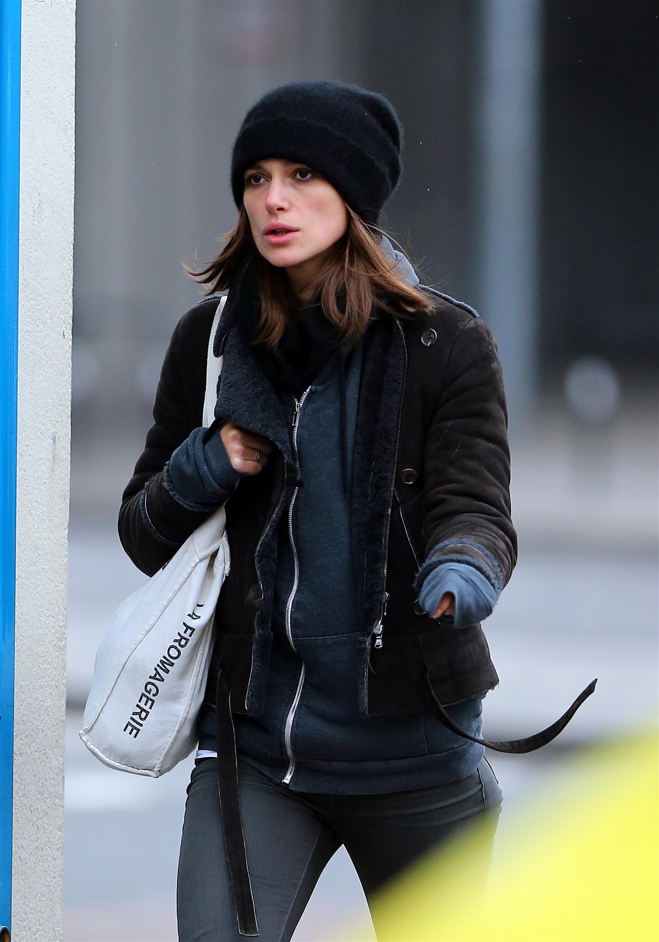 Keira Knightley out and about in London 2/6/13 