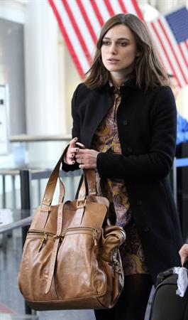 Keira Knightley At LAX Airport - November 10, 2012