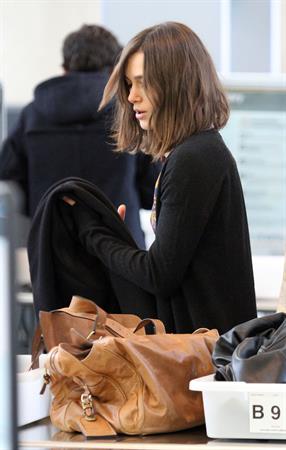 Keira Knightley At LAX Airport - November 10, 2012