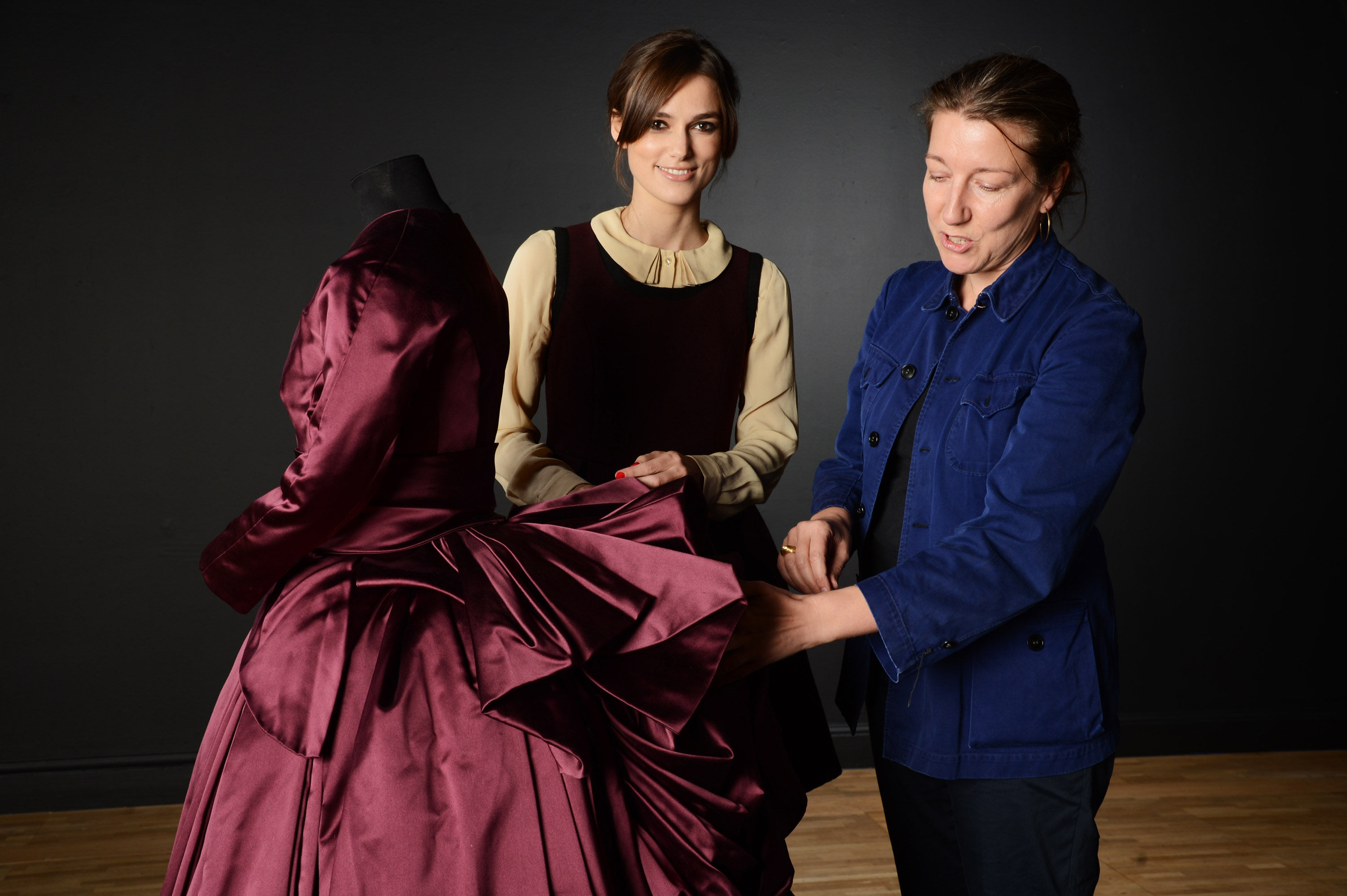 Keira Knightley V&A's Hollywood Costume Ehibition Photocall in London - October 9, 2012 