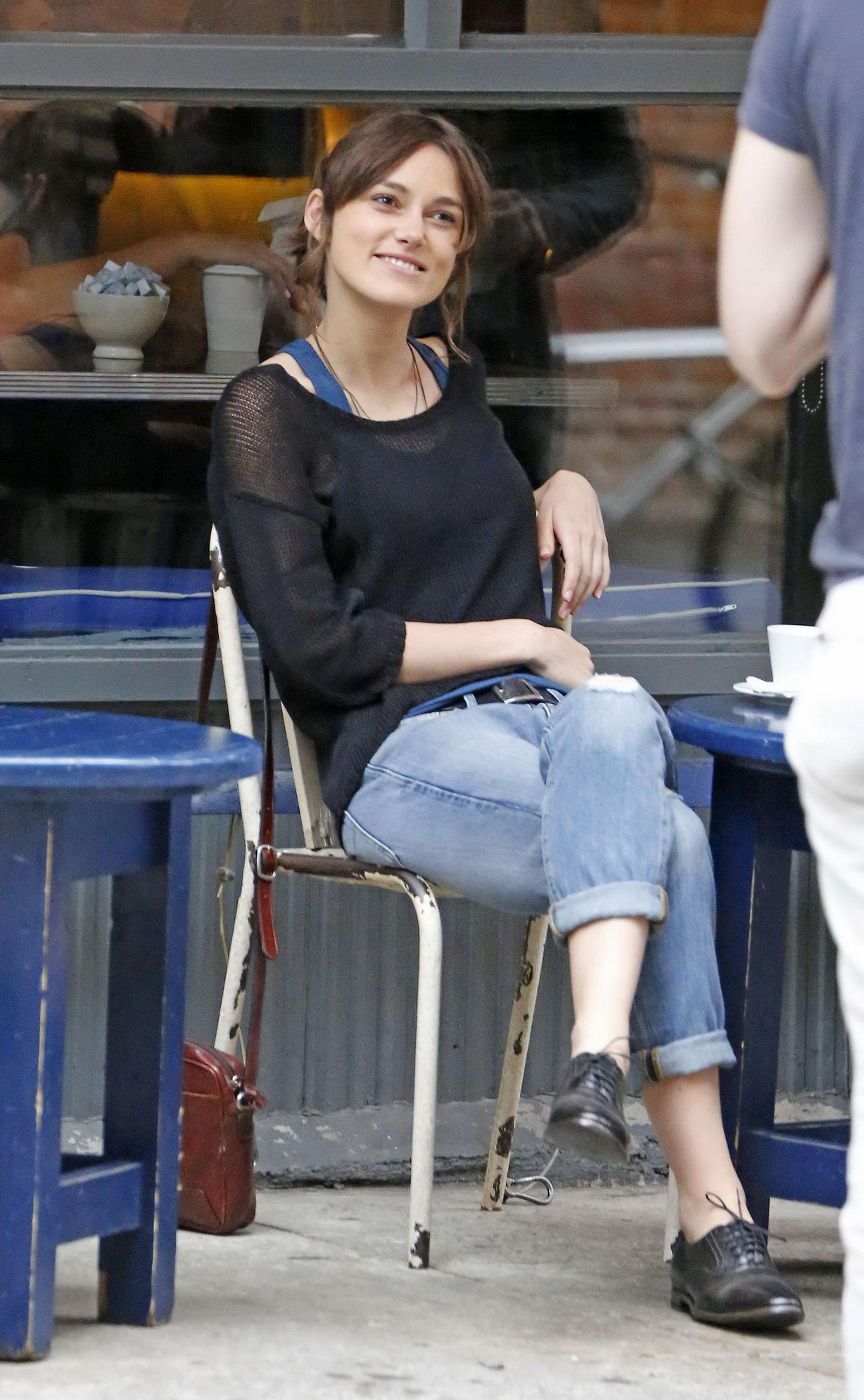 Keira Knightley -  Can A Song Save Your Life  set candids in New York City, July 9, 2012