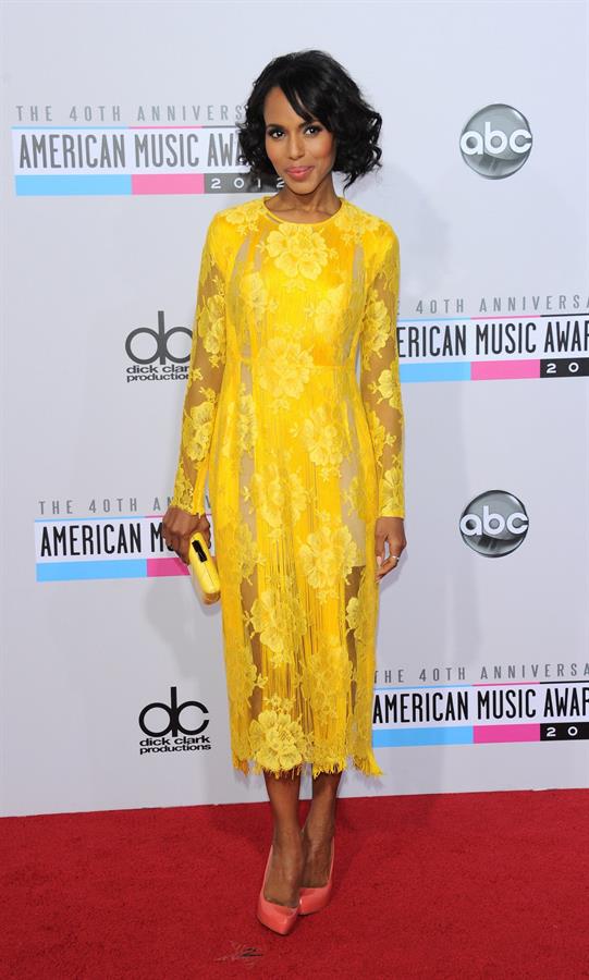 Kerry Washington American Music Awards (November 18, 2012) 