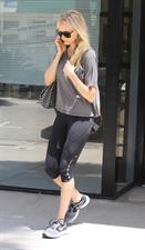Kimberly Stewart spotted after workout in South Los Angeles on May 30, 2013