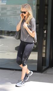 Kimberly Stewart spotted after workout in South Los Angeles on May 30, 2013