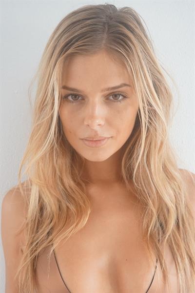Danielle Knudson in a bikini