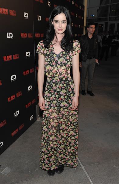 Krysten Ritter Screening of  Black Rock  at Arclight Hollywood - May 8, 2013 