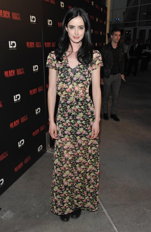 Krysten Ritter Screening of  Black Rock  at Arclight Hollywood - May 8, 2013 