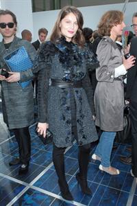 Laetitia Casta Chanel Spring / Summer 2013 show at the Paris Fashion Week (Oct 2, 2012) 