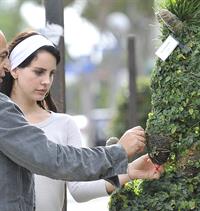 Lana Del Rey in short skirt in West Hollywood 10/11/12 