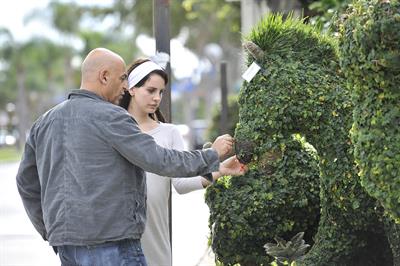 Lana Del Rey in short skirt in West Hollywood 10/11/12 