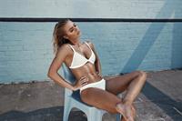 Elyse Knowles in a bikini