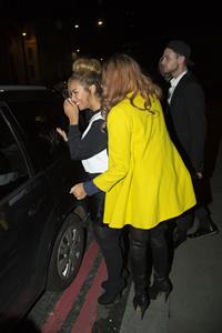 Leona Lewis Sushisamba 1st Anniversary party at the Heron Tower, London, November 12, 2013 