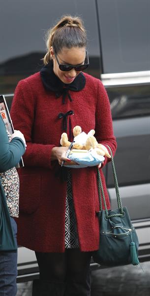 Leona Lewis Real Radio in Manchester - September 19, 2012 