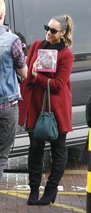 Leona Lewis Real Radio in Manchester - September 19, 2012 